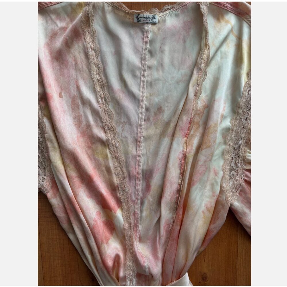 Free People Moonbeams Washed Robe Womens XS - Picture 3 of 6